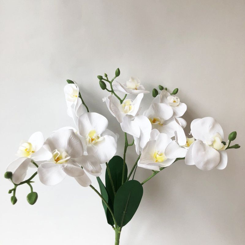 Orchidea csokor x5 45 cm - 3 színben