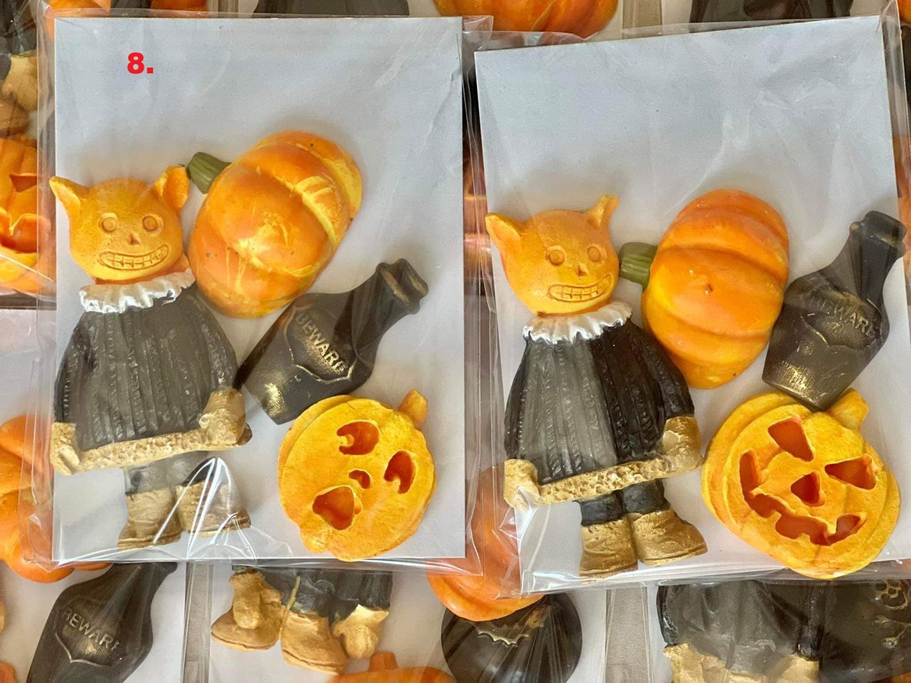 Halloween Dekor csomag 3D-s gipsz dísz - Több féle