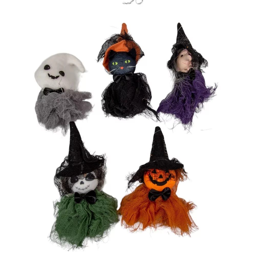 Halloween figura akasztós textil 15cm - 5 féle