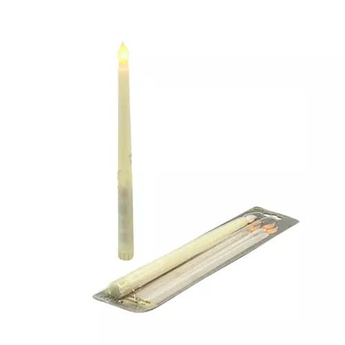 Led gyertya szálas 2 db/csomag 27,5 cm